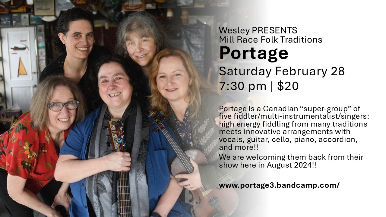 Wesley PRESENTS Portage