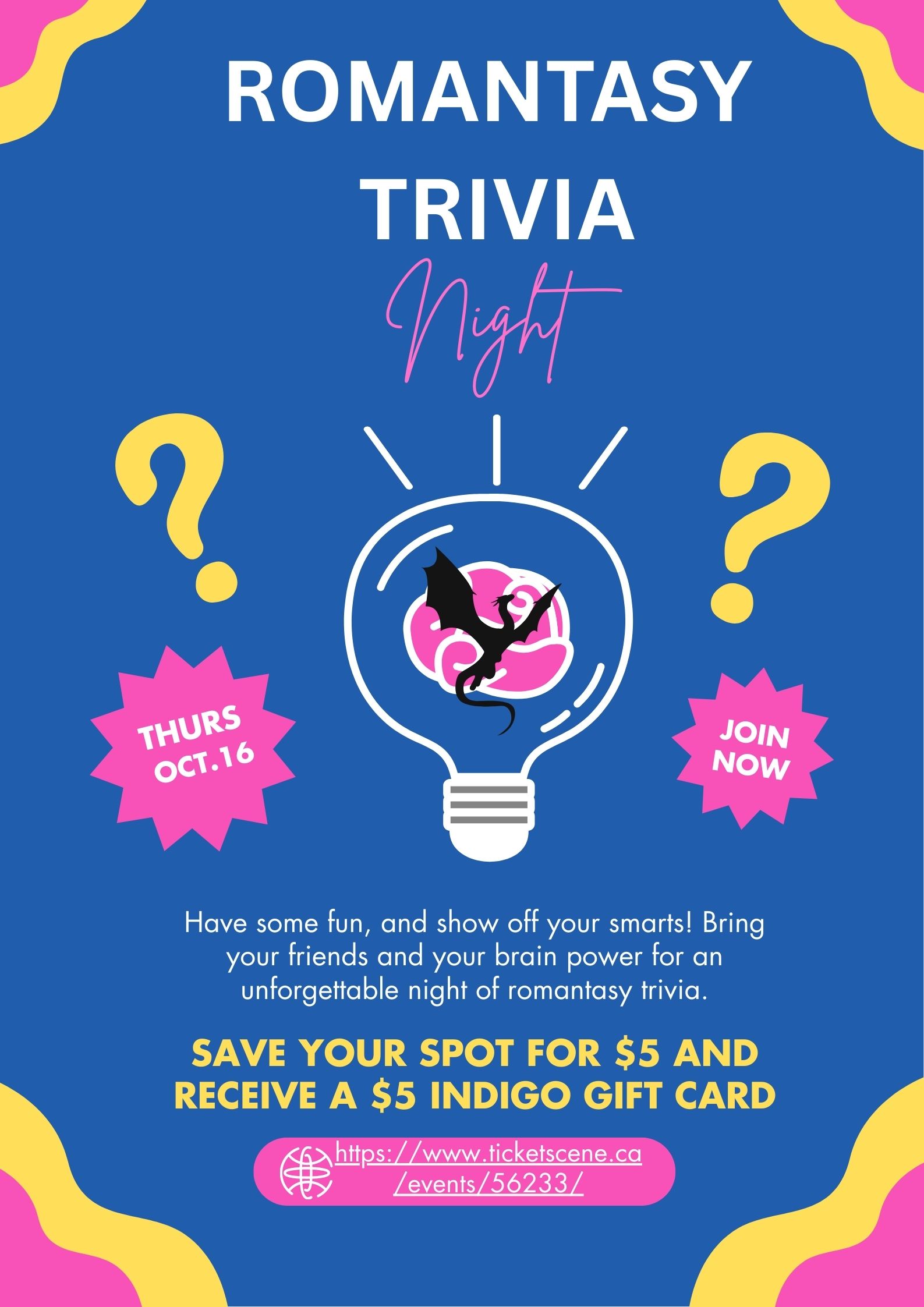 Thursday Trivia Night: Romantasy Edition