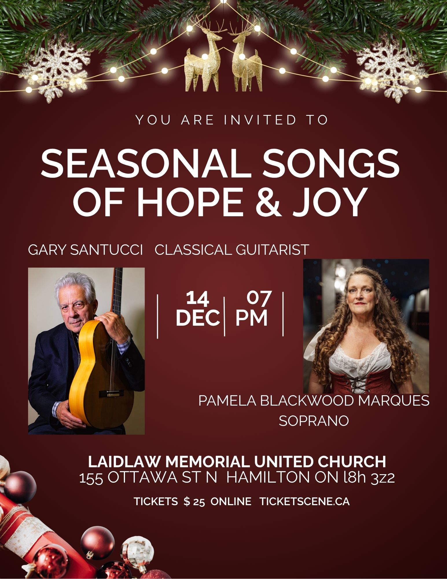 SEASONAL SONGS OF HOPE & JOY
