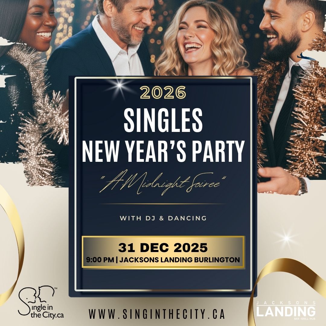 Singles New Year's Eve Event Burlington 