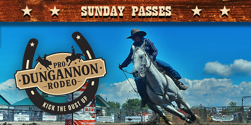 2026 Dungannon Pro Rodeo (Sunday RODEO Passes)