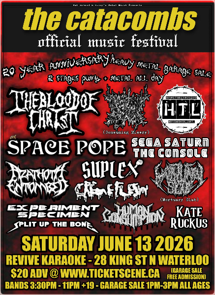 the catacombs 20th Anniversary