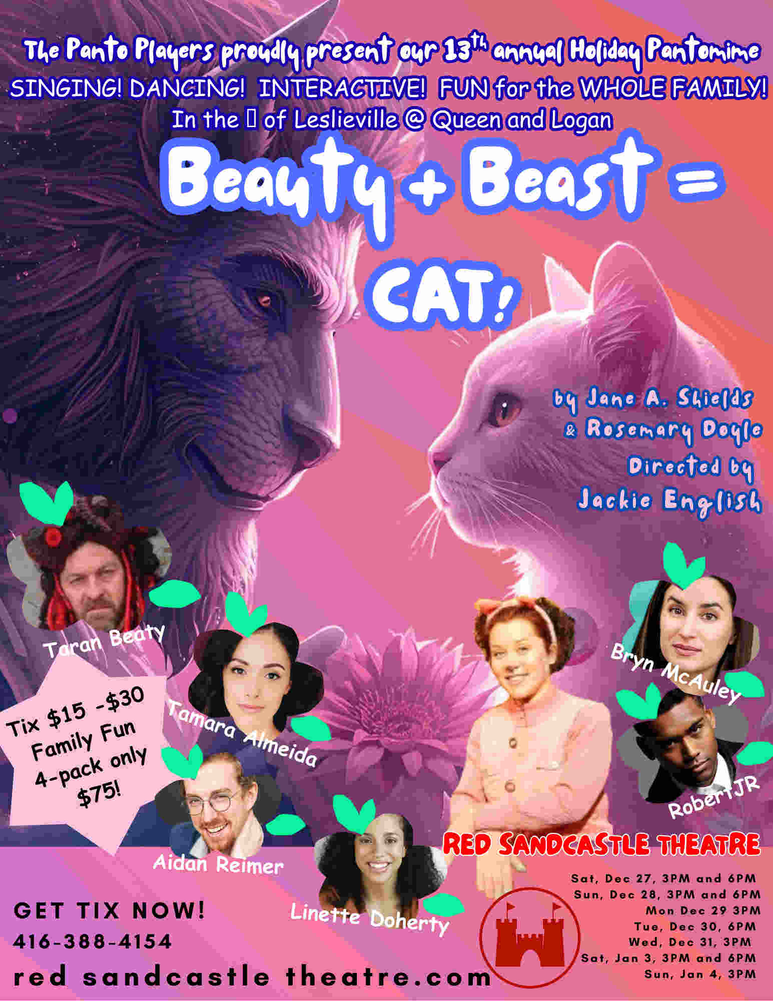 Beauty + Beast = Cat! - Get your tickets now!